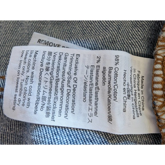 Madewell The Perfect Vintage Crop High Rise Jeans Size 24 - Picture 14 of 14